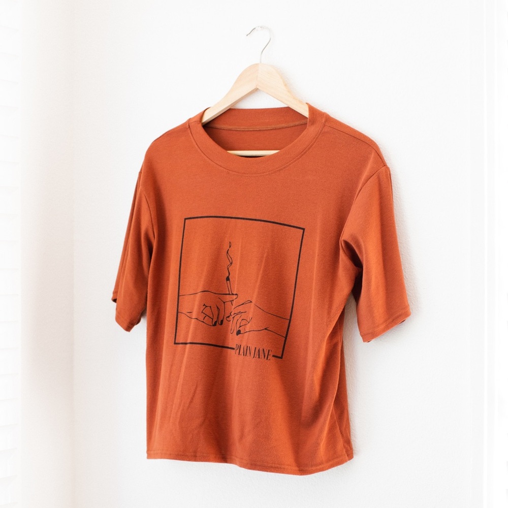 Plain Jane Crop Soft Tee